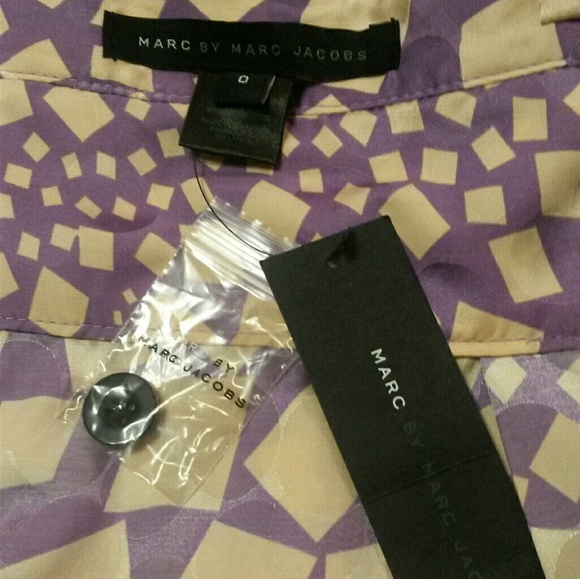 NWT Authentic Marc by Marc Jacobs Silk Tank Sz 0 - Picture 4 of 4